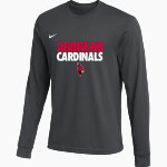 Andrews Cardinals <span class="pdp-name-mascot">Andrews University Cardinals</span> Nike Men's Team Primary Long Sleeve Tee Front Thumbnail