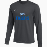 Crow Tigers <span class="pdp-name-mascot">Crow Middle School Tigers</span> Nike Men's Team Primary Long Sleeve Tee Front Thumbnail
