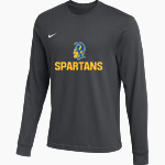 HOMESTEAD HIGH SCHOOL SPARTANS <span class="pdp-name-mascot">HOMESTEAD SPARTANS</span> Nike Men's Team Primary Long Sleeve Tee Front Thumbnail