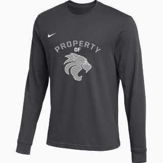 Nike Men's Team Primary Long Sleeve Tee