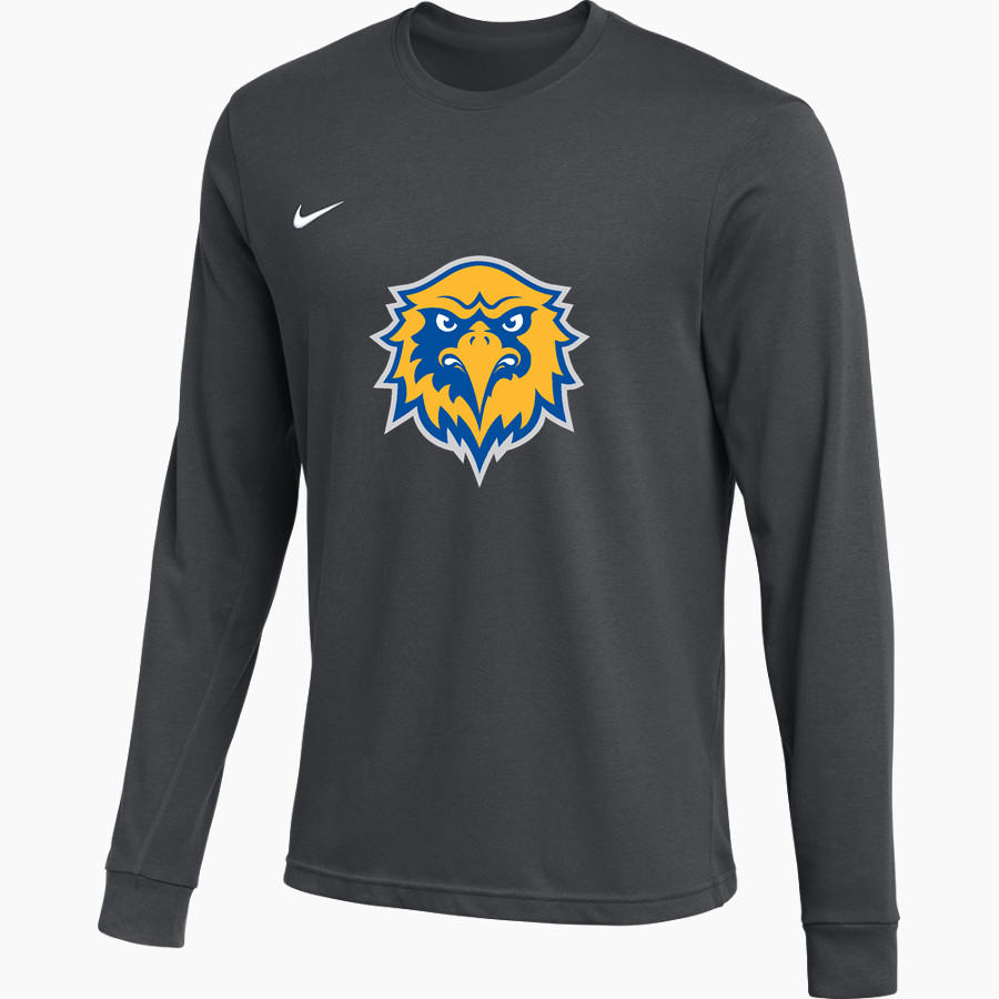 Spalding University Eagles <span class="pdp-name-mascot">Spalding University Eagles</span> Nike Men's Team Primary Long Sleeve Tee
