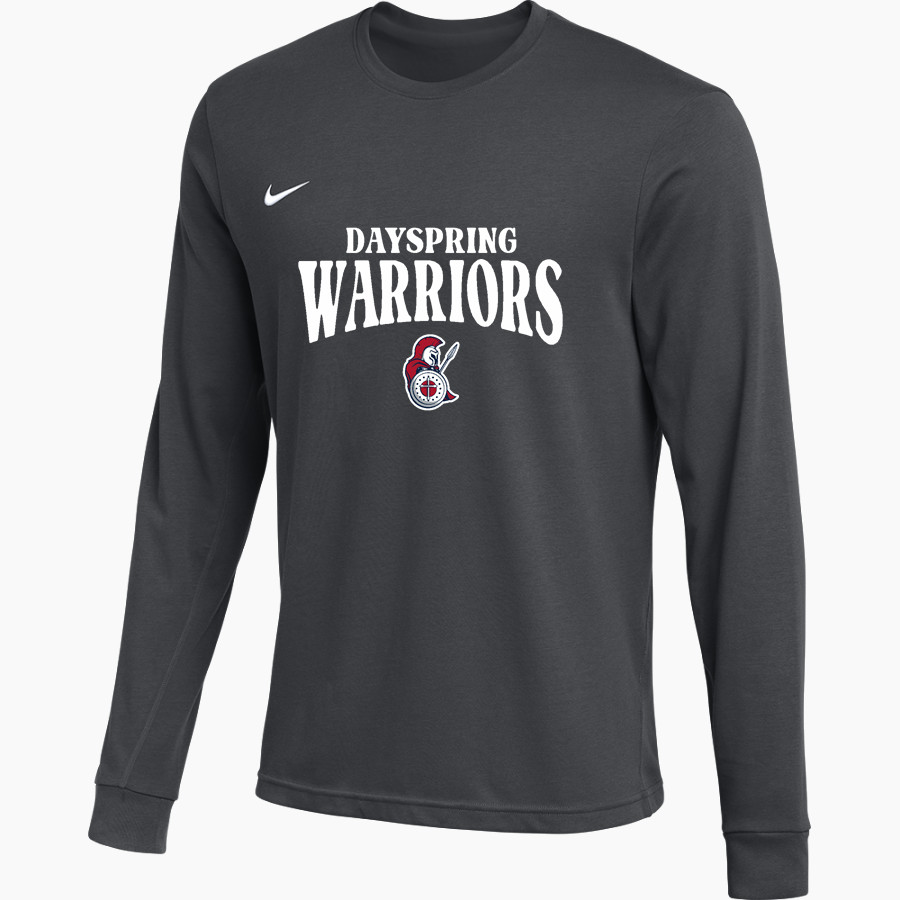 Dayspring Christian Academy represent jesus well Nike Men's Team Primary Long Sleeve Tee
