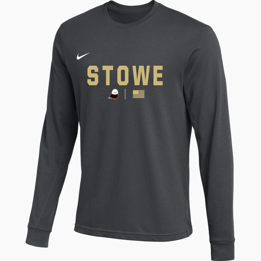 Stowe Eaglets <span class="pdp-name-mascot">Stowe Early Learning Center Eaglets</span> Nike Men's Team Primary Long Sleeve Tee