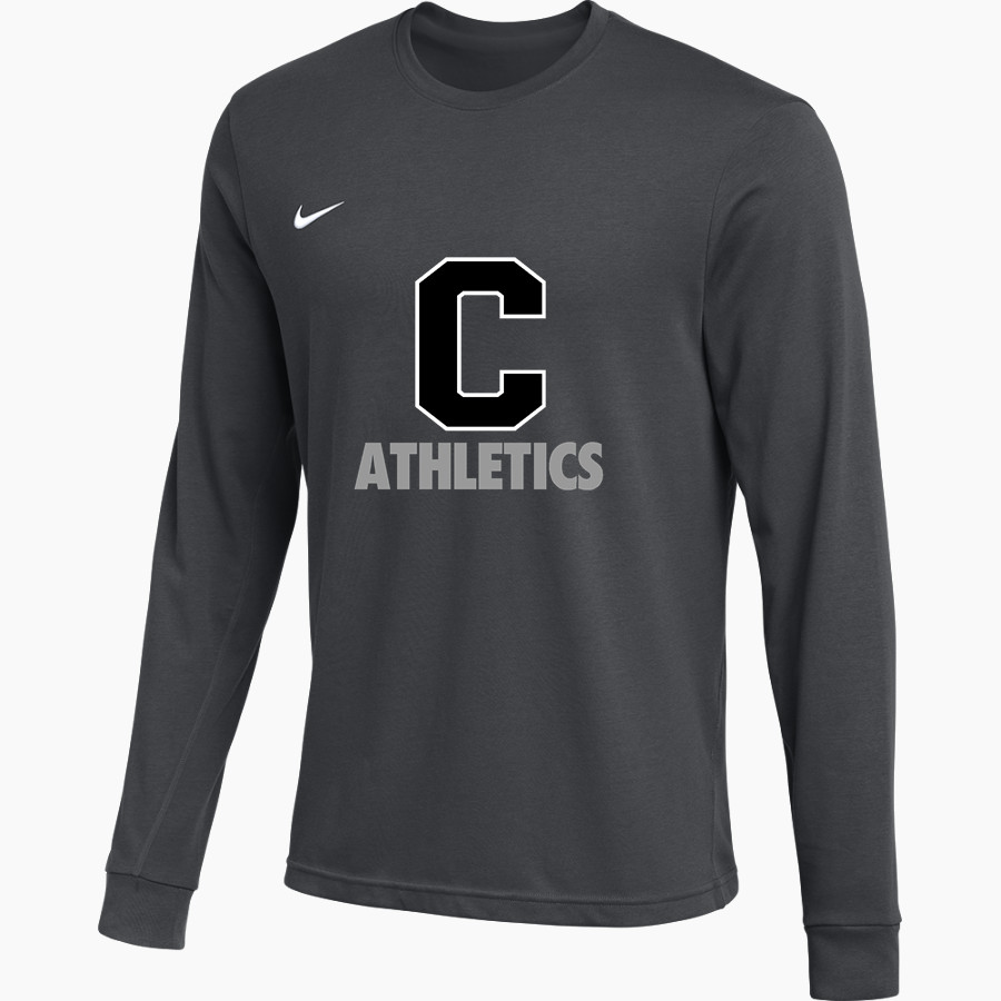 CISTERCIAN PREPARATORY SCHOOL HAWKS <span class="pdp-name-mascot">CISTERCIAN HAWKS</span> Nike Men's Team Primary Long Sleeve Tee