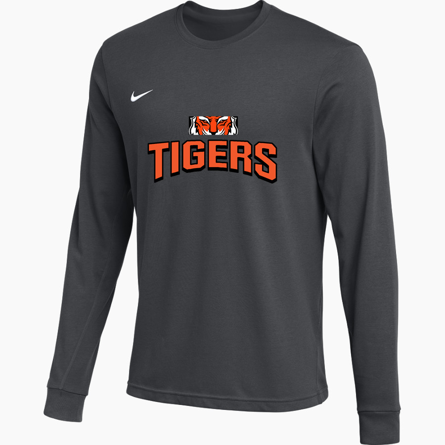 Tech High School Tigers <span class="pdp-name-mascot">Tech High School</span> Nike Men's Team Primary Long Sleeve Tee