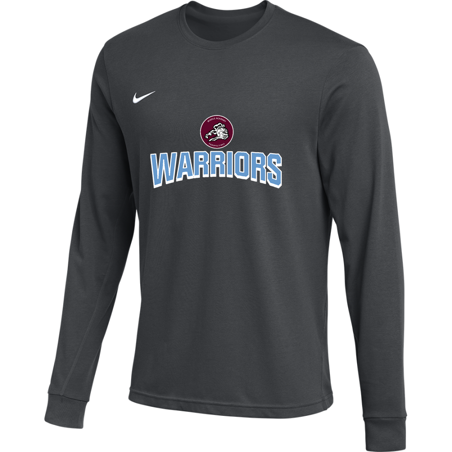Perspectives Warriors <span class="pdp-name-mascot">Perspectives Middle Academy Warriors</span> Nike Men's Team Primary Long-Sleeve Tee