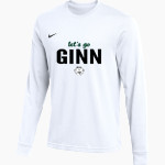 GINN ACADEMY CRAZYLEGS <span class="pdp-name-mascot">GINN CRAZYLEGS</span> Nike Men's Team Primary Long Sleeve Tee Front Thumbnail