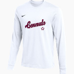 TOWSON HIGH SCHOOL GENERALS <span class="pdp-name-mascot">TOWSON GENERALS</span> Nike Men's Team Primary Long Sleeve Tee Front Thumbnail