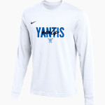 YANTIS HIGH SCHOOL OWLS Nike Men's Team Primary Long Sleeve Tee Front Thumbnail