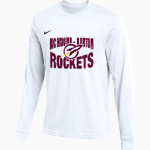 RICHMOND-BURTON HIGH SCHOOL ROCKETS Nike Men's Team Primary Long Sleeve Tee Front Thumbnail
