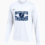 Manhattan Christian Thunder Nike Men's Team Primary Long Sleeve Tee Front Thumbnail
