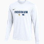 INDERKUM HIGH SCHOOL TIGERS <span class="pdp-name-mascot">INDERKUM TIGERS</span> Nike Men's Team Primary Long Sleeve Tee Front Thumbnail