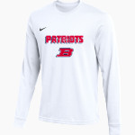 Brewer Patriots <span class="pdp-name-mascot">Brewer Patriots</span> Nike Men's Team Primary Long Sleeve Tee Front Thumbnail