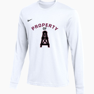 Nike Men's Team Primary Long Sleeve Tee