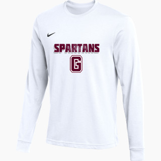 Nike Men's Team Primary Long Sleeve Tee