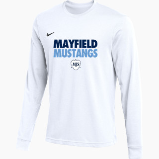 Nike Men's Team Primary Long Sleeve Tee