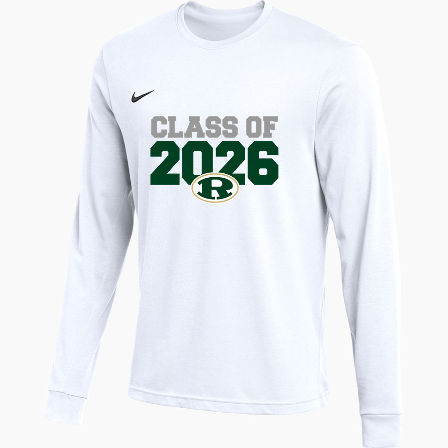 ROCKWOOD HIGH SCHOOL TIGERS Nike Men's Team Primary Long Sleeve Tee