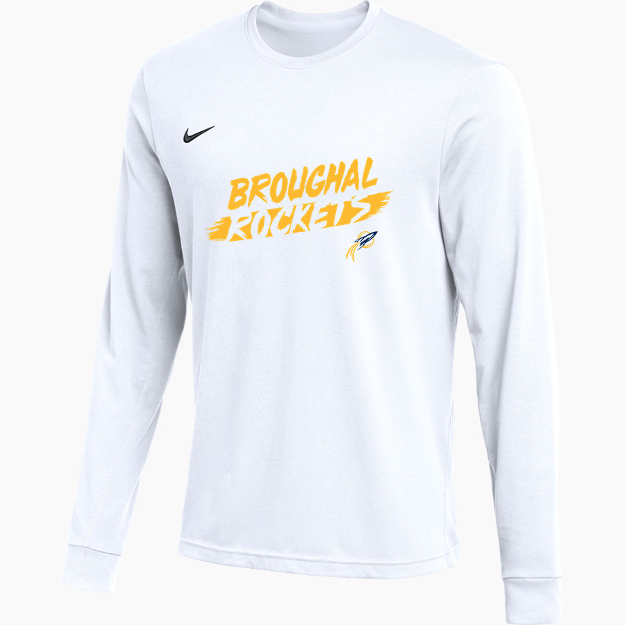 Broughal Rockets <span class="pdp-name-mascot">Broughal Rockets</span> Nike Men's Team Primary Long Sleeve Tee