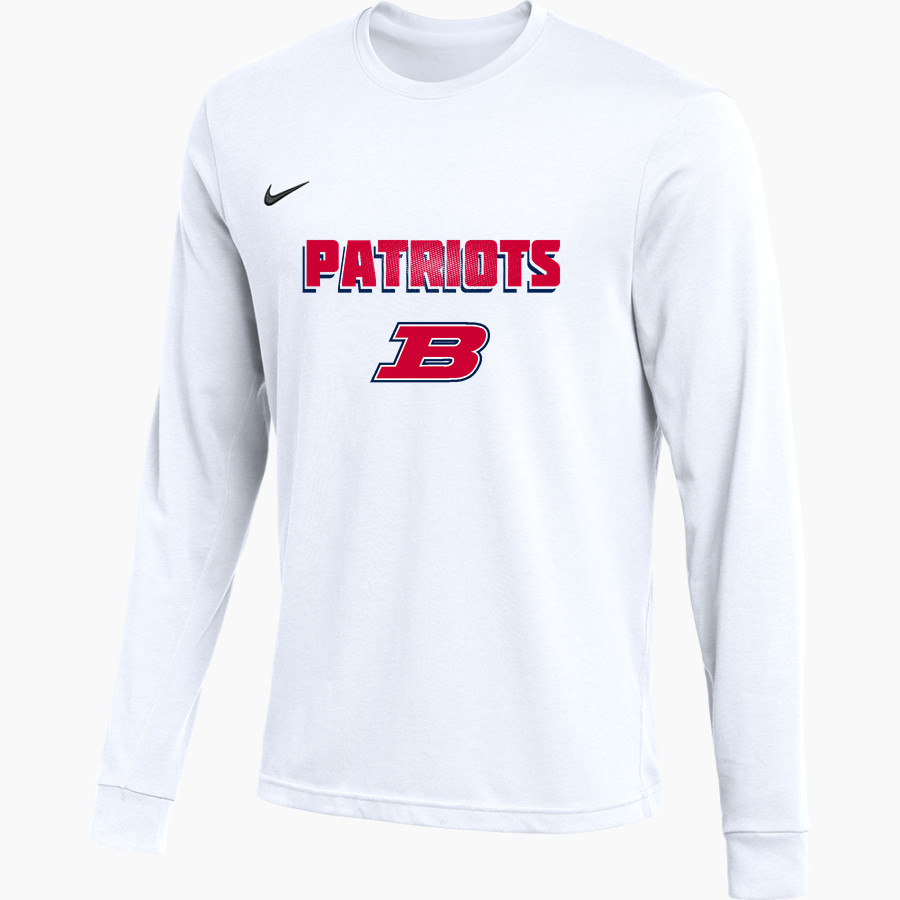 Brewer Patriots <span class="pdp-name-mascot">Brewer Patriots</span> Nike Men's Team Primary Long Sleeve Tee