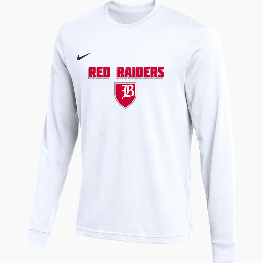 Baylor School Red Raiders <span class="pdp-name-mascot">Baylor School Red Raiders</span> Nike Men's Team Primary Long Sleeve Tee