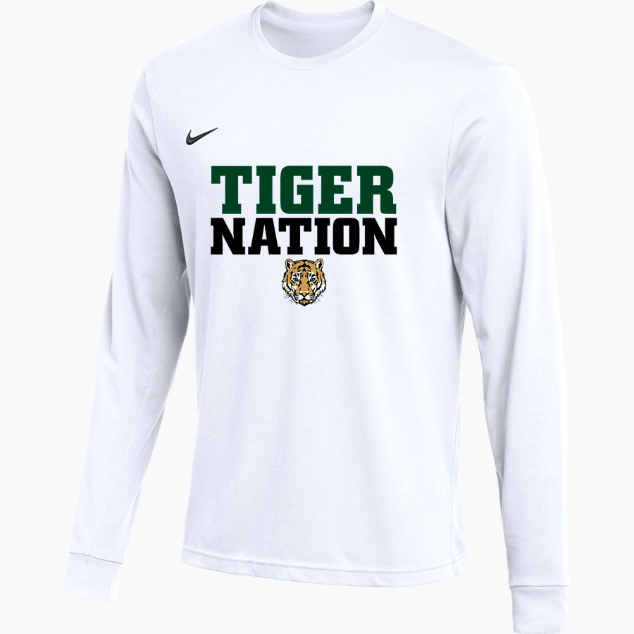 Westridge Tigers <span class="pdp-name-mascot">Westridge Tigers</span> Nike Men's Team Primary Long Sleeve Tee