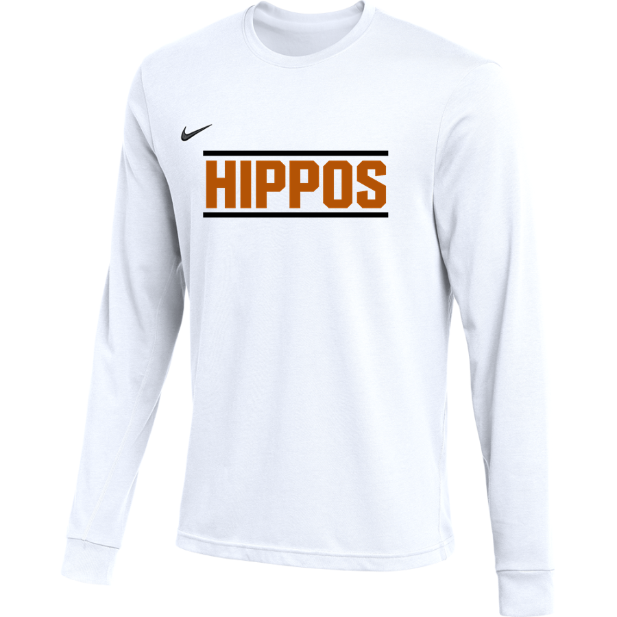 Almquist Hippos <span class="pdp-name-mascot">Gus Almquist Middle School Hippos</span> Nike Men's Team Primary Long Sleeve Tee