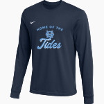 GIG HARBOR HIGH SCHOOL TIDES <span class="pdp-name-mascot">GIG HARBOR TIDES</span> Nike Men's Team Primary Long Sleeve Tee Front Thumbnail