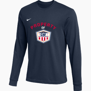 Nike Men's Team Primary Long Sleeve Tee