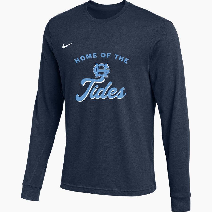 GIG HARBOR HIGH SCHOOL TIDES <span class="pdp-name-mascot">GIG HARBOR TIDES</span> Nike Men's Team Primary Long Sleeve Tee