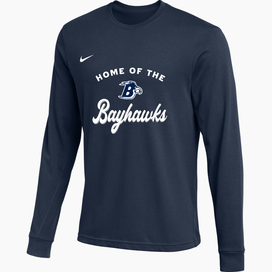 SAINT DOMINIC HIGH SCHOOL BAYHAWKS <span class="pdp-name-mascot">SAINT DOMINIC BAYHAWKS</span> Nike Men's Team Primary Long Sleeve Tee