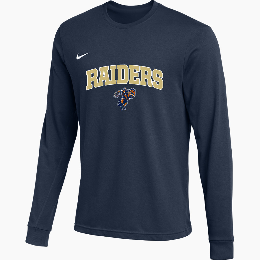 JOHN A ROWLAND HIGH SCHOOL RAIDERS <span class="pdp-name-mascot">JOHN A ROWLAND RAIDERS</span> Nike Men's Team Primary Long Sleeve Tee