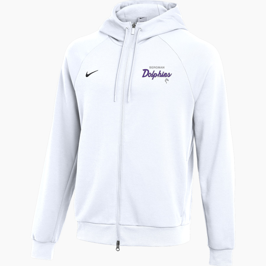 Bergman Dolphins Nike Men's Primary Full-Zip Hoodie
