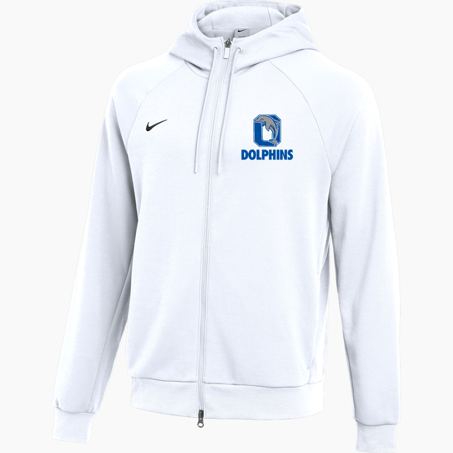 OCRACOKE SCHOOL DOLPHINS <span class="pdp-name-mascot">OCRACOKE DOLPHINS</span> Nike Men's Primary Full Zip Hoodie