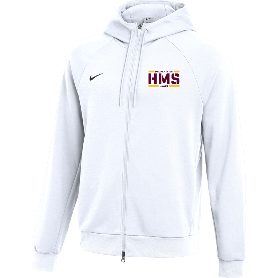 HMS Hawks <span class="pdp-name-mascot">H-M-S Hawks</span> Nike Men's Primary Full Zip Hoodie