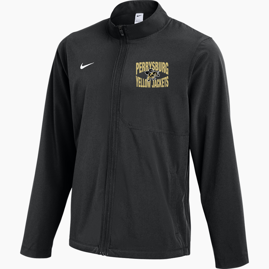 PERRYSBURG HIGH SCHOOL YELLOW JACKETS <span class="pdp-name-mascot">PERRYSBURG YELLOW JACKETS</span> Nike Men's Dry Woven Full-Zip Jacket