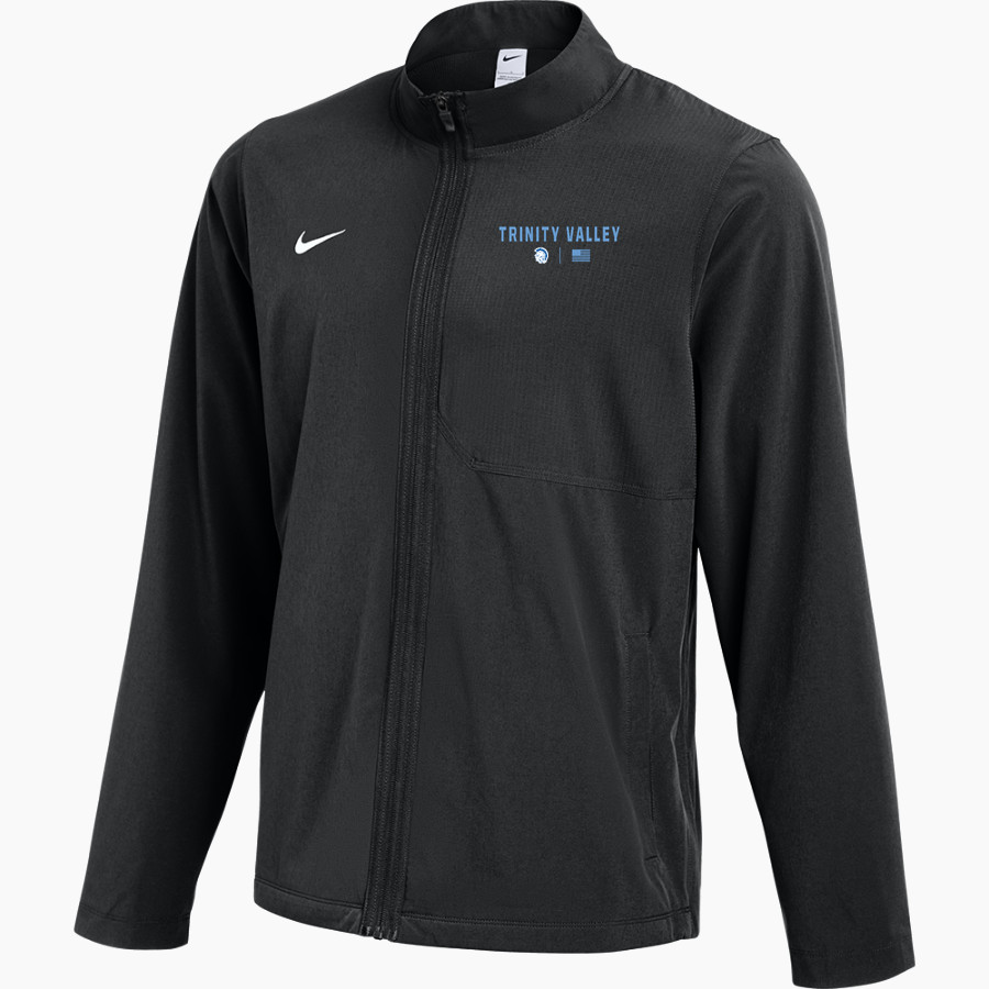 TRINITY VALLEY SCHOOL TROJANS <span class="pdp-name-mascot">TRINITY VALLEY TROJANS</span> Nike Men's Dry Woven Full-Zip Jacket