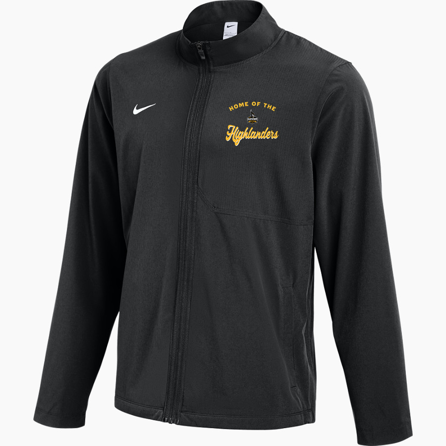 HARWOOD UNION HIGH SCHOOL HIGHLANDERS Nike Men's Dry Woven Full-Zip Jacket