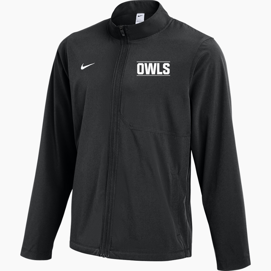 HONDO HIGH SCHOOL OWLS <span class="pdp-name-mascot">HONDO OWLS</span> Nike Men's Dry Woven Full-Zip Jacket