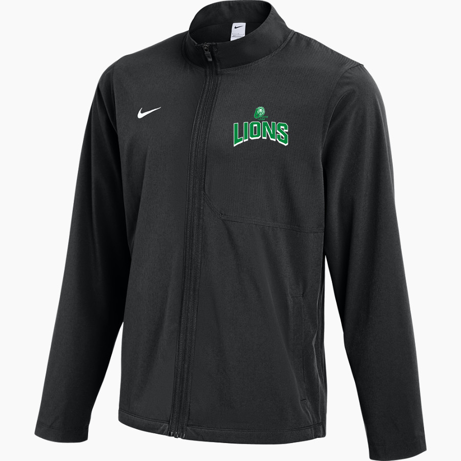 Bremen Athletics Sideline Store <span class="pdp-name-mascot">Bremen Lions</span> Nike Men's Dry Woven Full-Zip Jacket