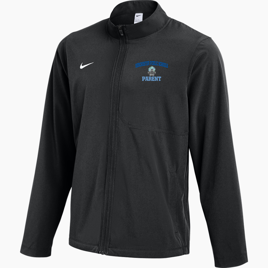 Winchester Public Schools Winchester <span class="pdp-name-mascot">Winchester Public Schools</span> Nike Men's Dry Woven Full-Zip Jacket