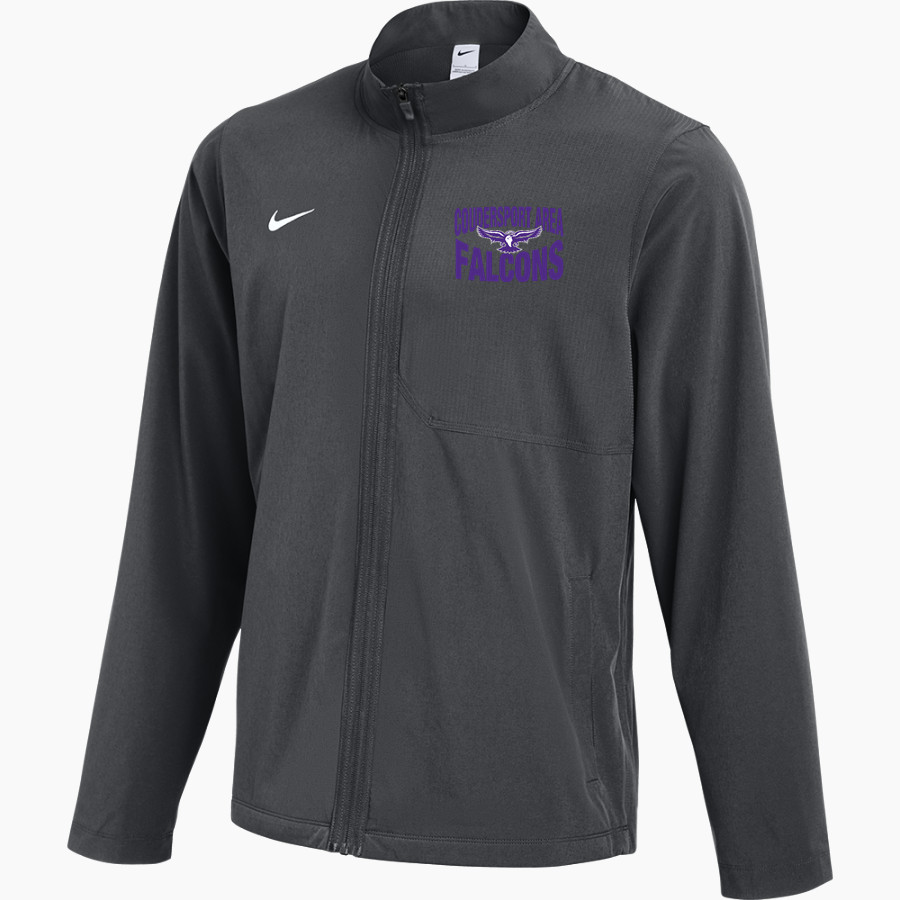 Coudersport Area Falcons Nike Men's Dry Woven Full-Zip Jacket