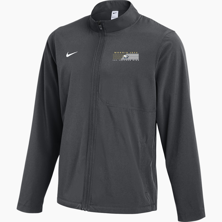 Morris Jeff Pelicans <span class="pdp-name-mascot">Morris Jeff Pelicans</span> Nike Men's Dry Woven Full-Zip Jacket