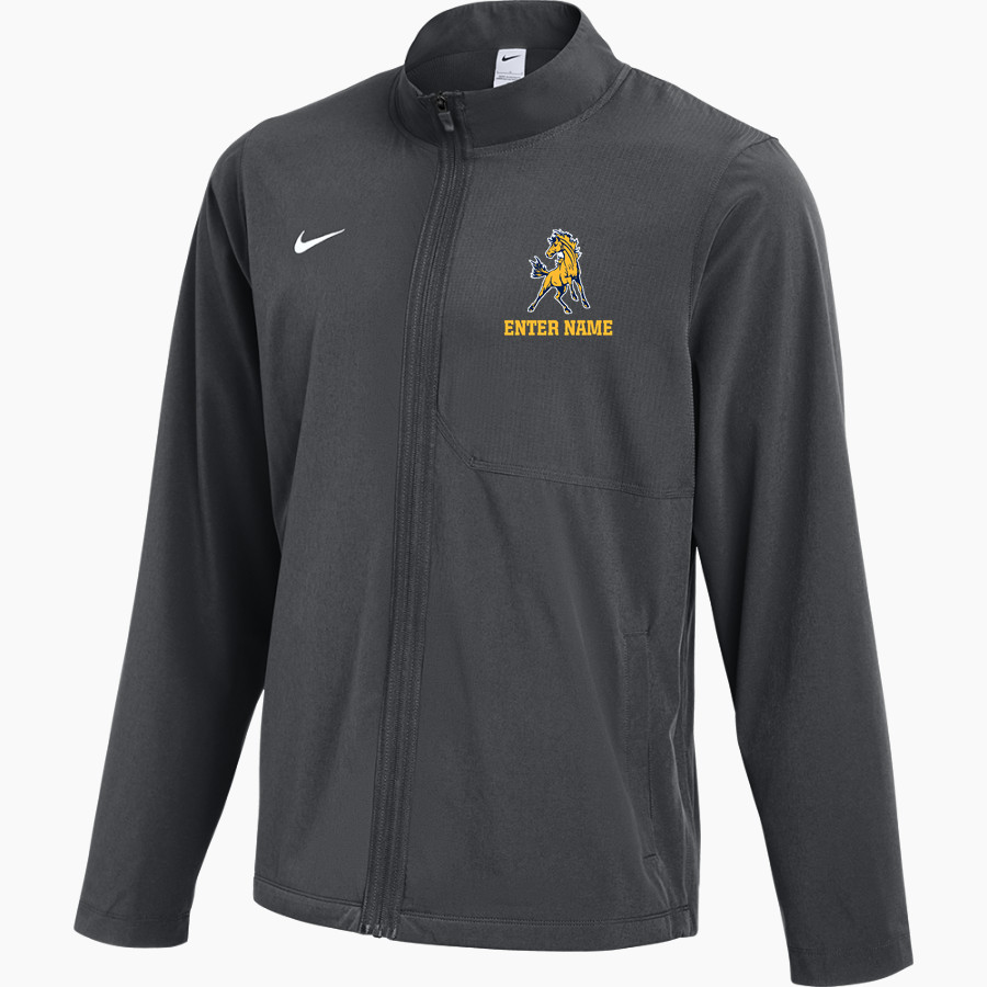 Bark River-Harris Broncos <span class="pdp-name-mascot">Bark-River Harris High School Broncos</span> Nike Men's Dry Woven Full-Zip Jacket
