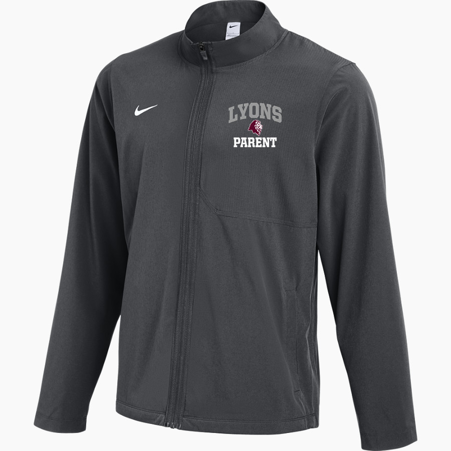 LYONS CENTRAL HIGH SCHOOL LIONS <span class="pdp-name-mascot">LYONS LIONS</span> Nike Men's Dry Woven Full-Zip Jacket
