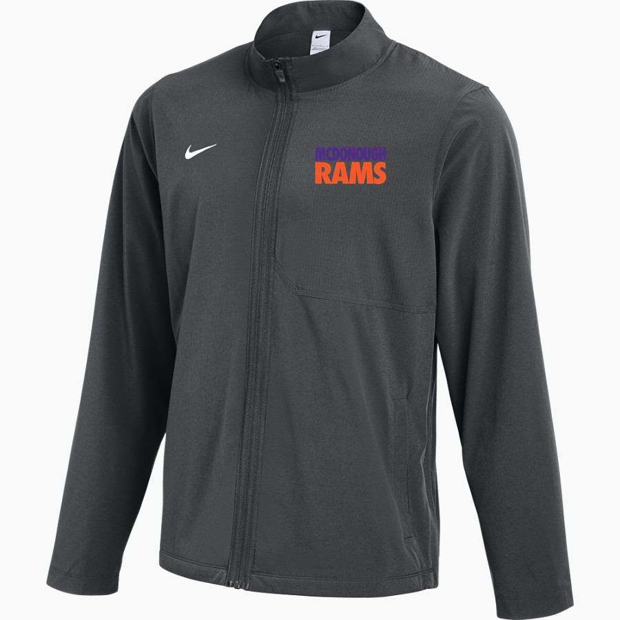 McDonough Rams Nike Men's Dry Woven Full-Zip Jacket