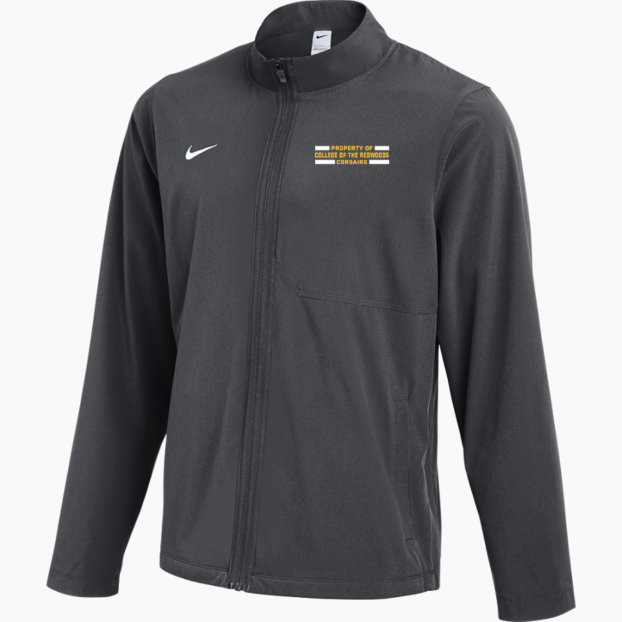 College of the Redwoods CORSAIRS Nike Men's Dry Woven Full-Zip Jacket
