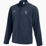 Warren Blue Devils <span class="pdp-name-mascot">Warren Blue Devils</span> Nike Men's Dry Woven Full-Zip Jacket Front Thumbnail