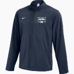 Marietta Blue Devils Nike Men's Dry Woven Full-Zip Jacket Front Thumbnail