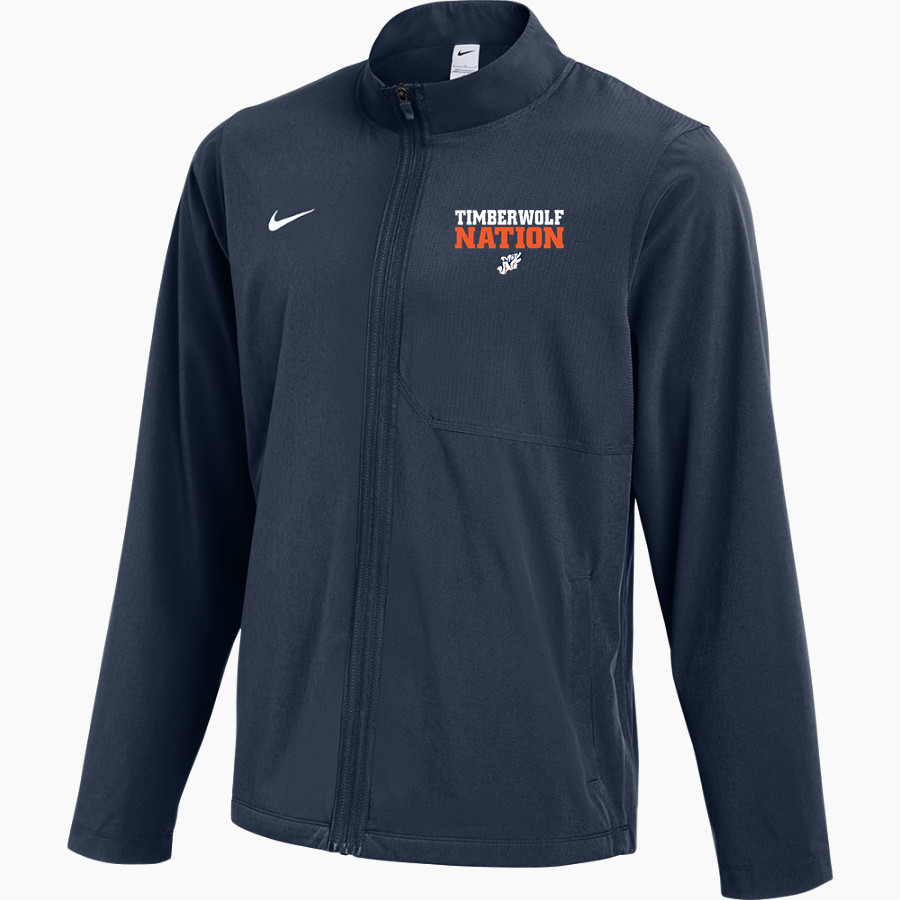 Shirley C Heim Timberwolves <span class="pdp-name-mascot">Shirley C Heim Timberwolves</span> Nike Men's Dry Woven Full-Zip Jacket