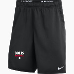 Indiana Bulls Baseball The Official Online Store <span class="pdp-name-mascot">Indiana Bulls</span> Nike Men's Team Totality Knit 7" Unlined Short Front Thumbnail